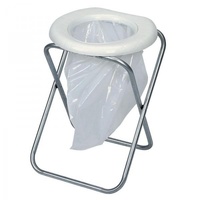 Companion Folding Toilet Chair with Bags image