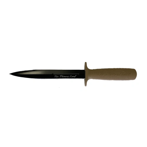 Van Diemen 8inch Pig Sticker Knife with Sheath Desert Tan