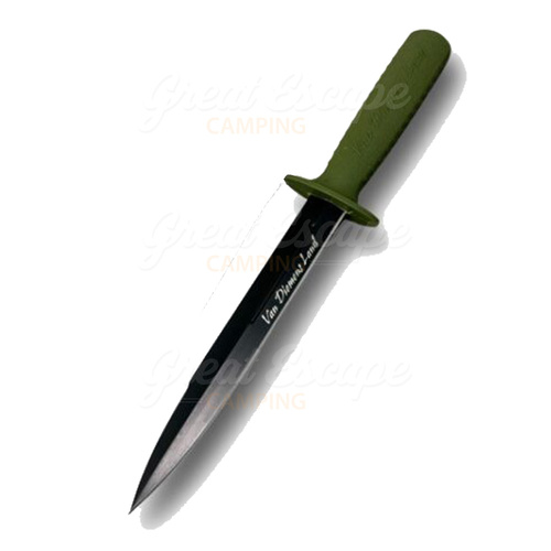 Van Diemen 8inch Pig Sticker Knife with Sheath Olive